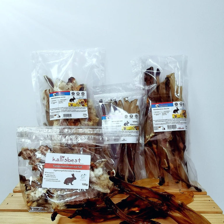 Kaninchenohren mit Fell und ohne Fell - Kallisbest