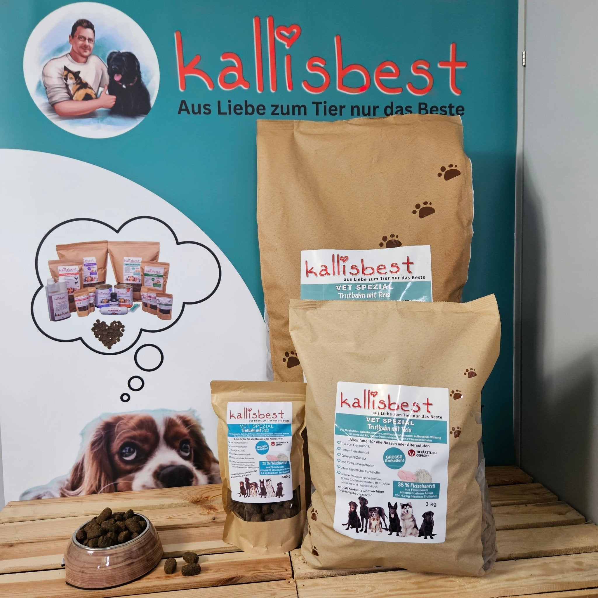 VET Spezial Truthahn & Reis große Kroketten Neu ! - Kallisbest