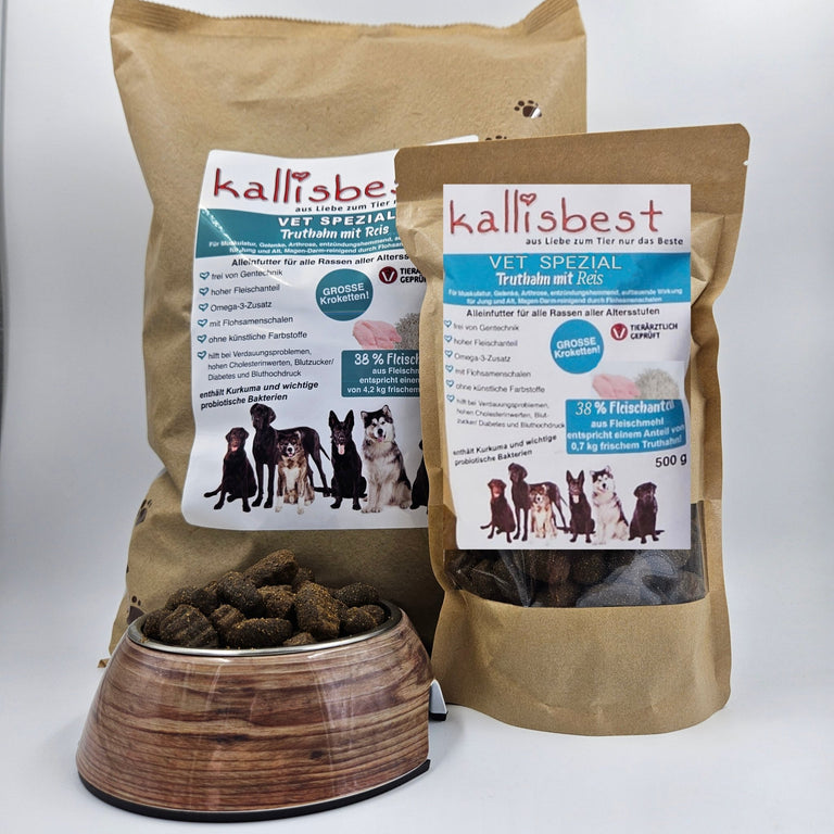 VET Spezial Truthahn & Reis große Kroketten Neu ! - Kallisbest