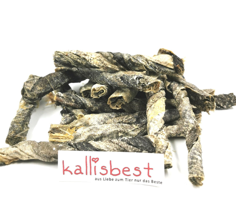 NEU Lachshaut, Sticks & gedreht 100% Lachs - Kallisbest