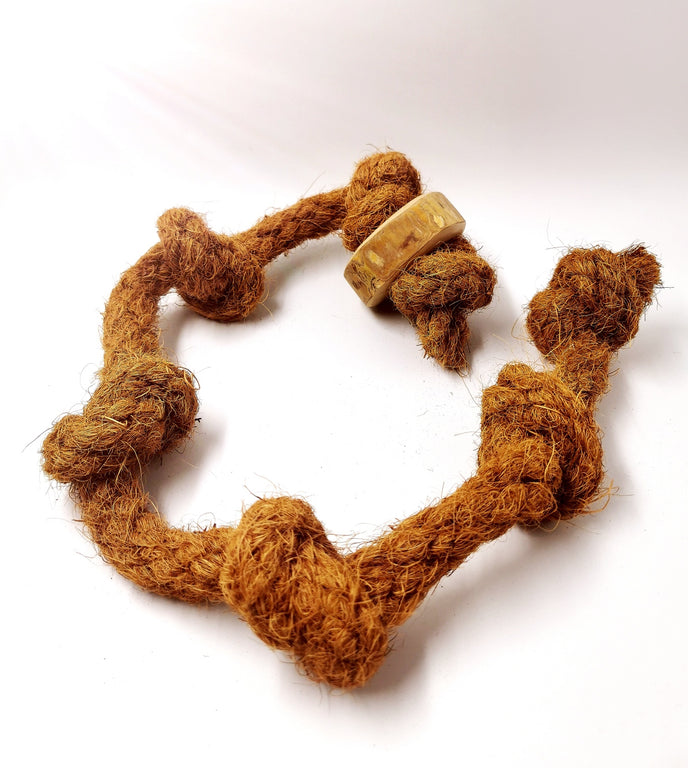 Kokosseil für Hunde Größe S - XL mit & ohne Kaffeeholz - Kallisbest