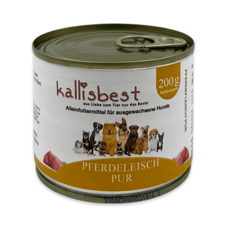 Pferdefleisch pur für Hunde - Kallisbest