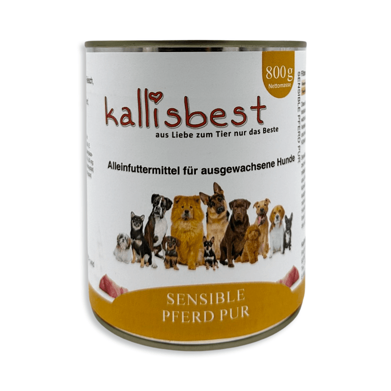 Pferdefleisch pur für Hunde - Kallisbest