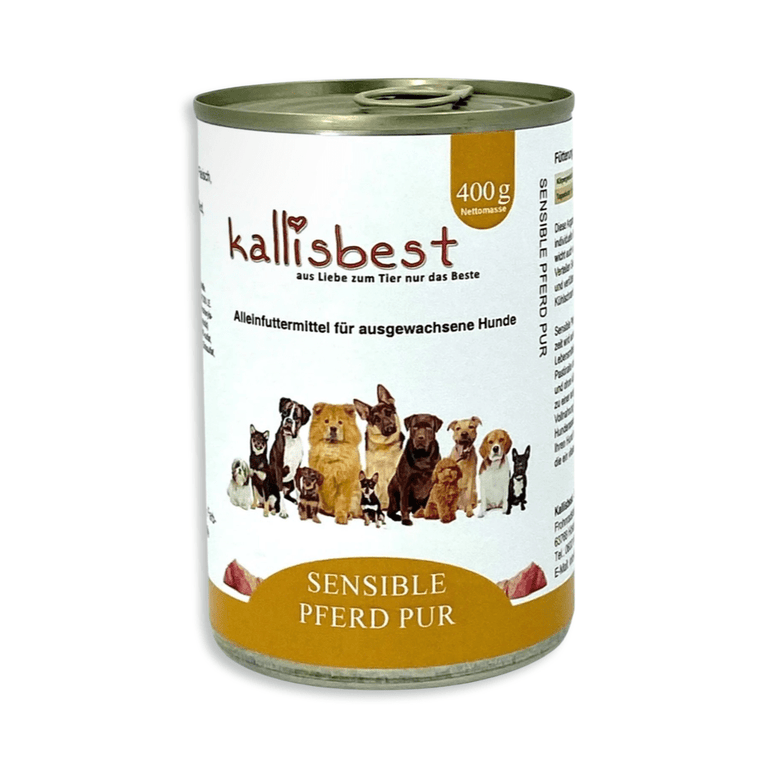 Pferdefleisch pur für Hunde - Kallisbest