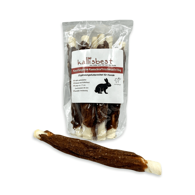 Rinderhaut Stick mit Kaninchenfleisch 6 St. - Kallisbest