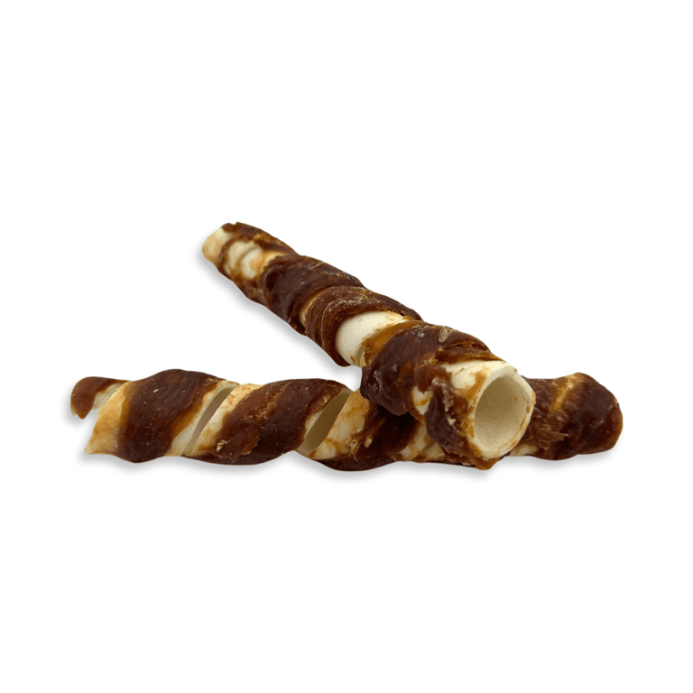 Spirale im Hühnchen - und Entenfleischmantel Sorten - Mix 4x 5 Stück - Kallisbest