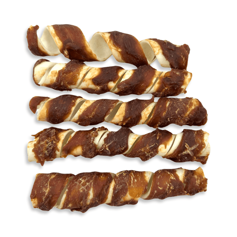 Spirale im Hühnchen - und Entenfleischmantel Sorten - Mix 4x 5 Stück - Kallisbest