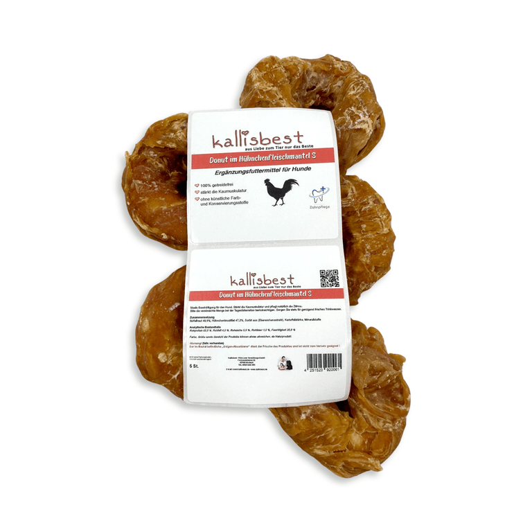 Donut mit Hühnchenfleischmantel S - Kallisbest