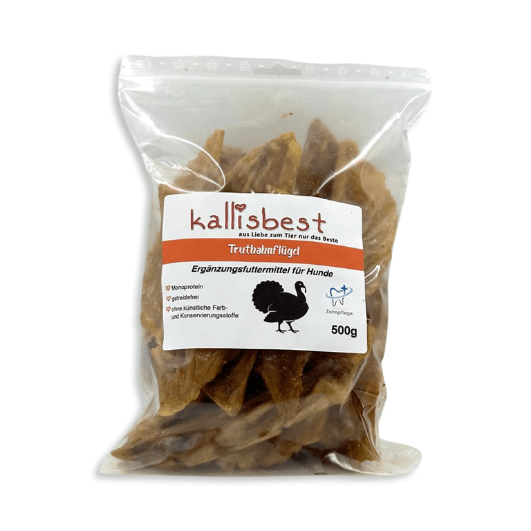 Truthahnflügel schonend getrocknet im Ofen - Kallisbest