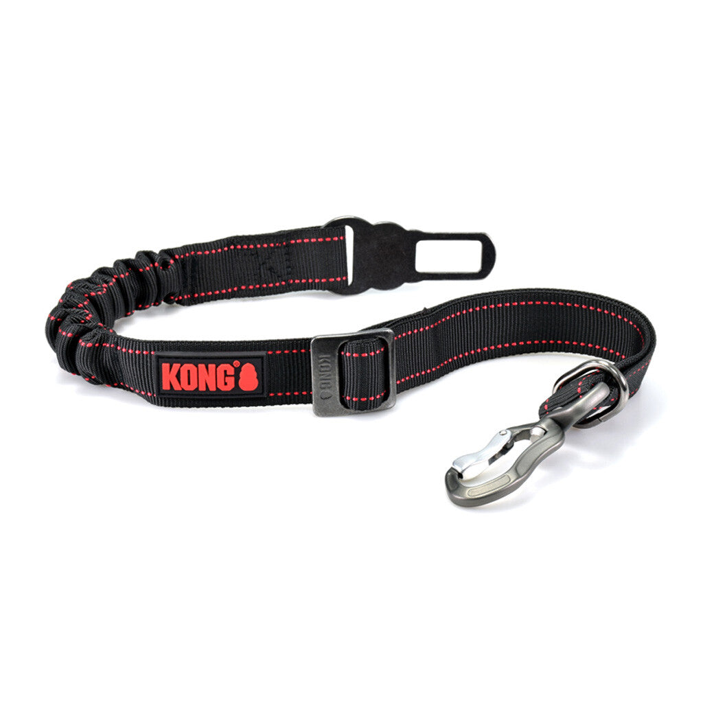 KONG Travel Cargo Swivel Tether – Auto-Sicherheitsgurt für Hunde mit Drehkarabiner