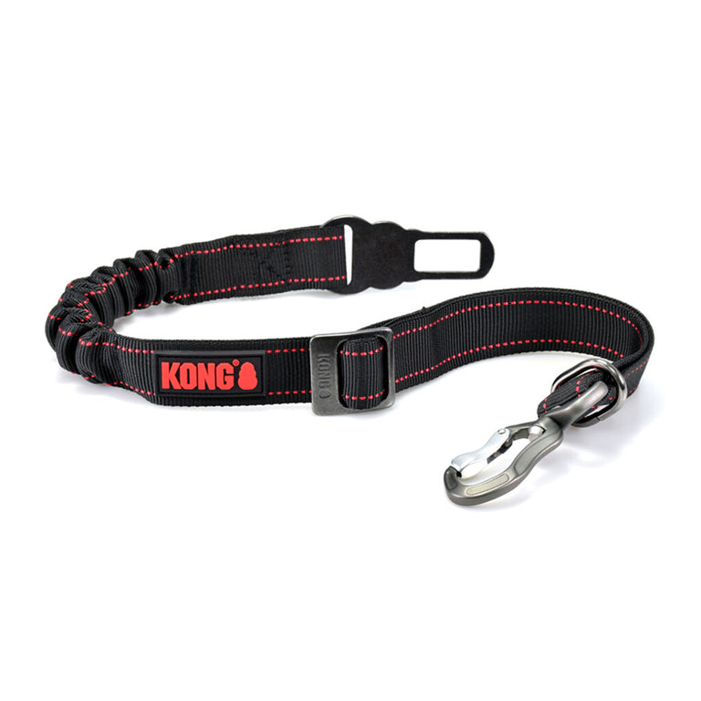 KONG Travel Cargo Swivel Tether – Auto-Sicherheitsgurt für Hunde mit Drehkarabiner