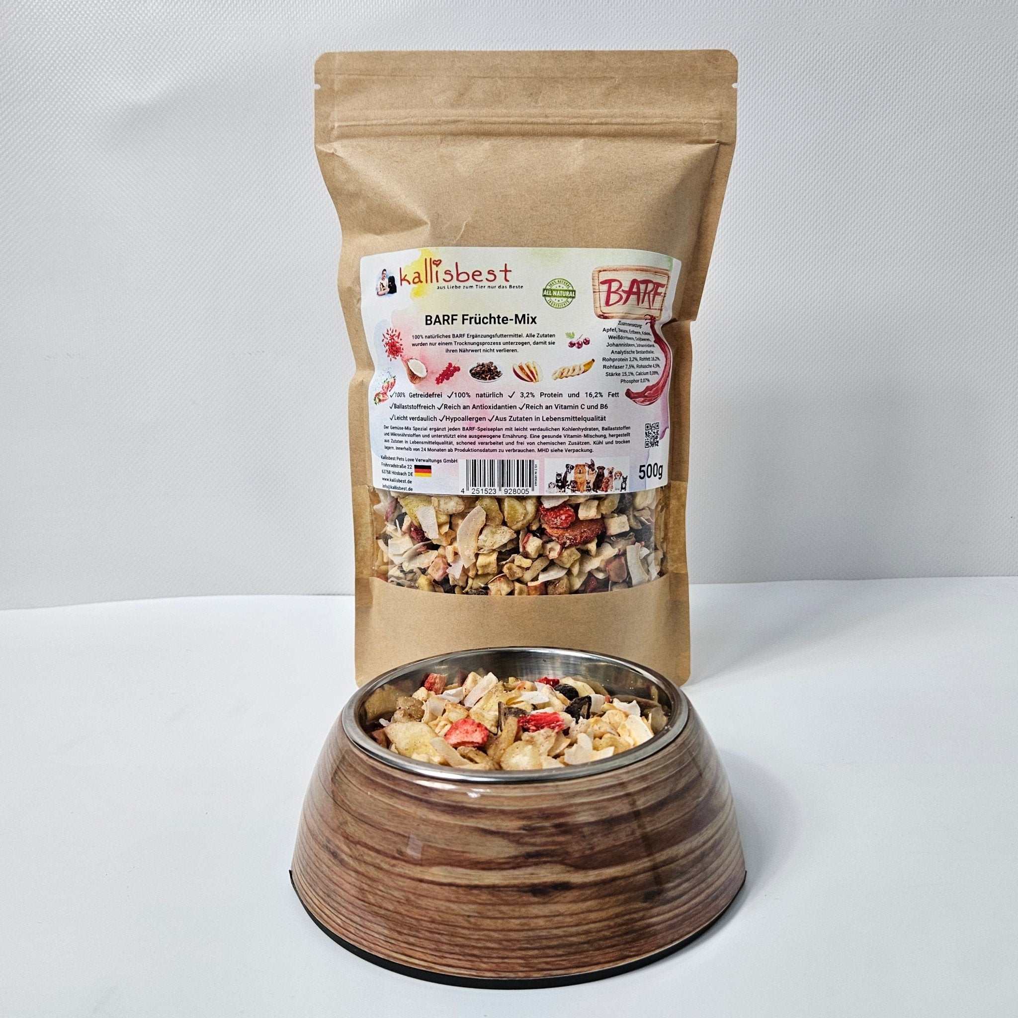 BARF Früchte - Mix als Ergänzung - Kallisbest