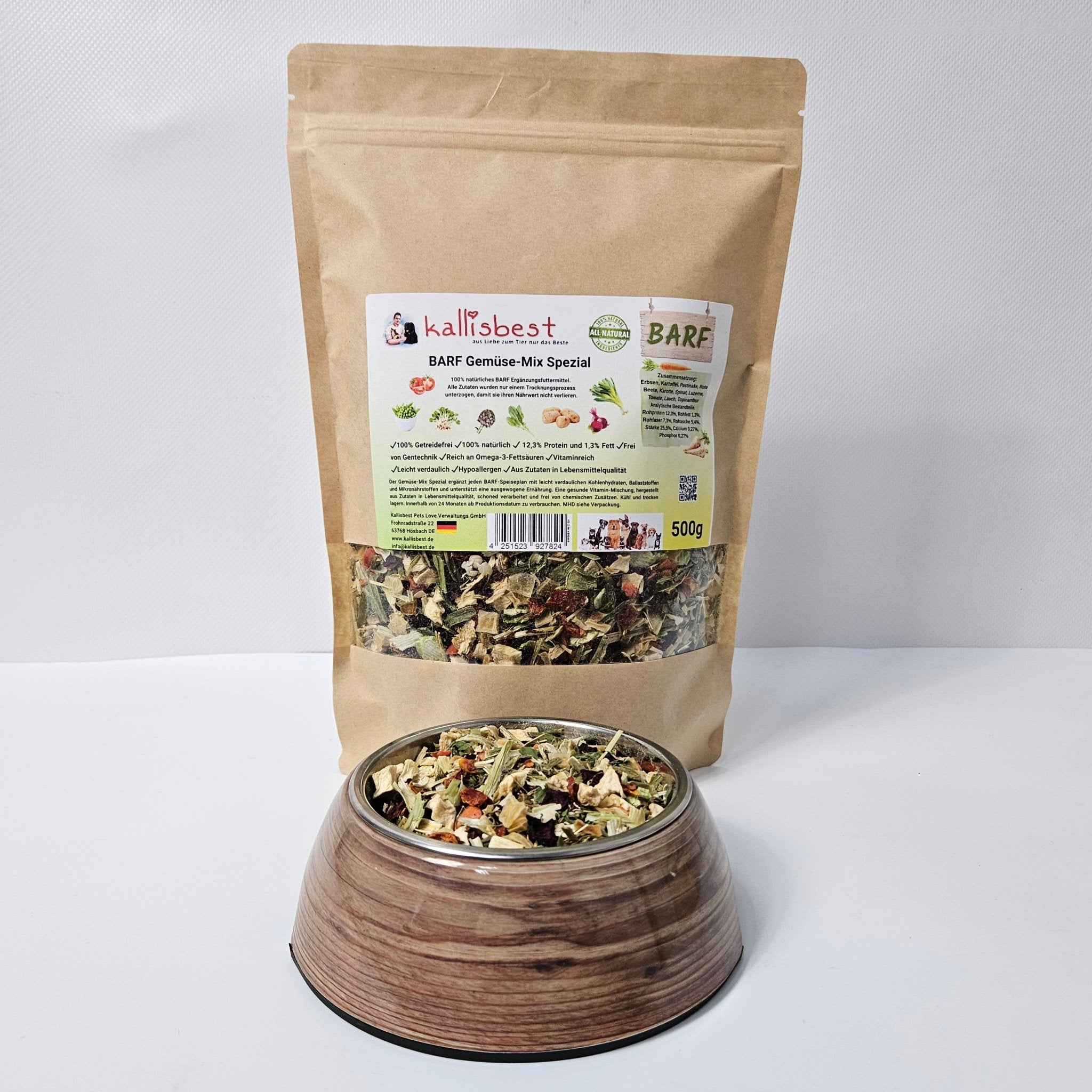 BARF Gemüse - Mix Spezial als Ergänzung - Kallisbest