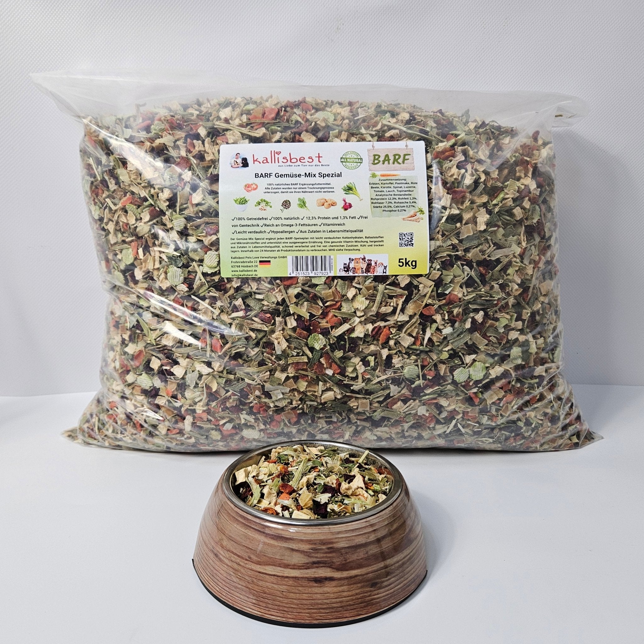 BARF Gemüse - Mix Spezial als Ergänzung - Kallisbest