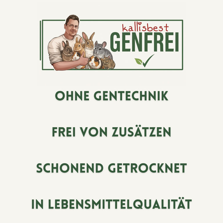 Knabber-Pressling für Kaninchen & Meerschweinchen – Genfrei, melassefrei | Kallisbest