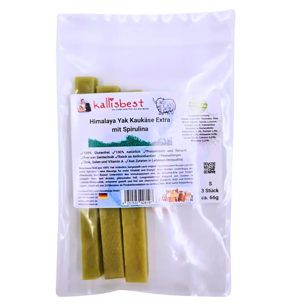 Himalaya Yak Kaukäse Extra mit Spirulina für Hunde Kallisbest