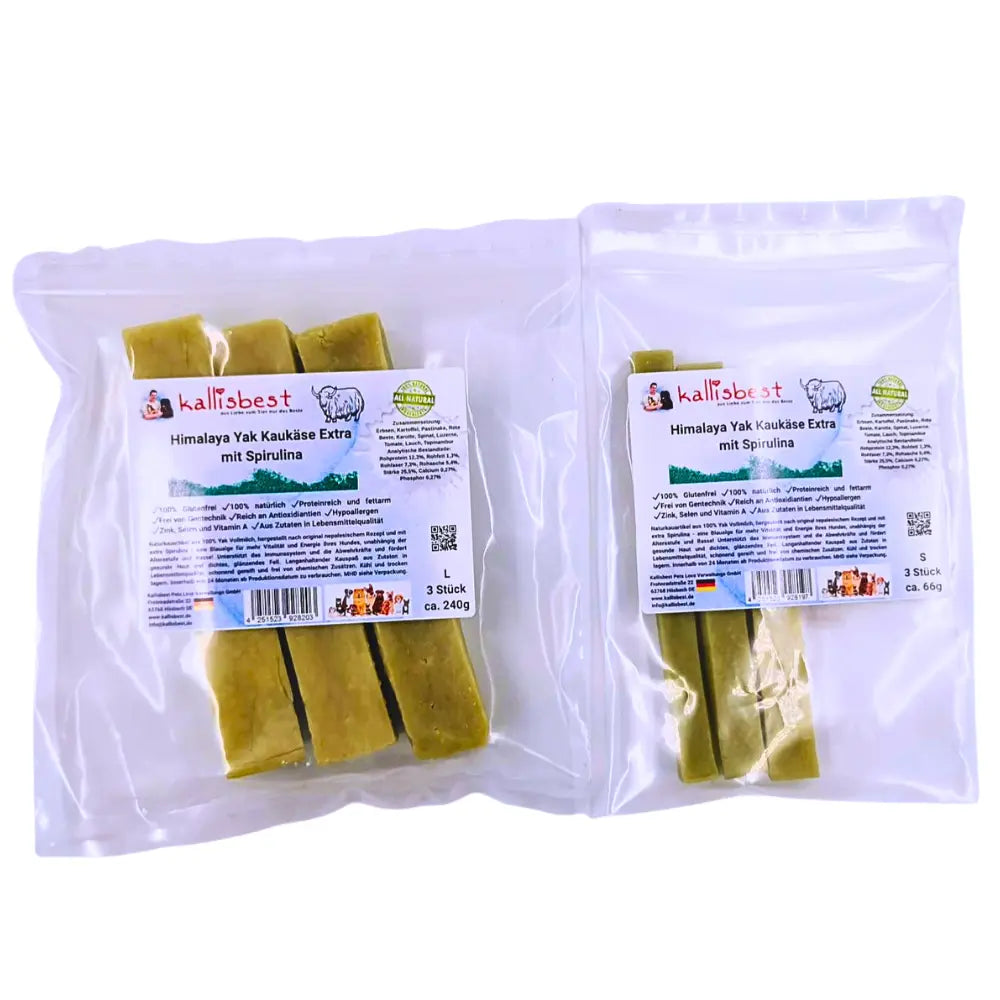 Himalaya Yak Kaukäse Extra mit Spirulina für Hunde Kallisbest
