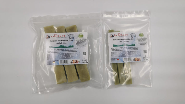 Himalaya Yak Kaukäse Extra mit Spirulina für Hunde - Kallisbest