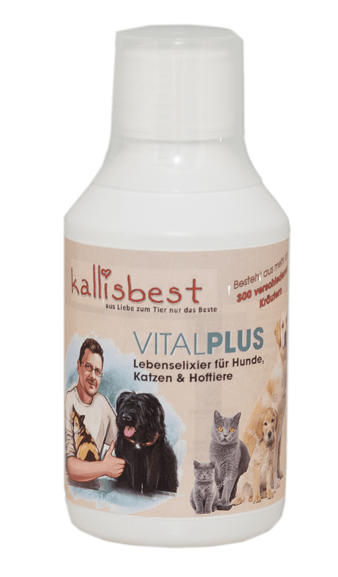 Vital Plus für Hunde, Katzen & Hoftiere DAUERHAFT GÜNSTIGER ALLE GRÖßEN! - Kallisbest