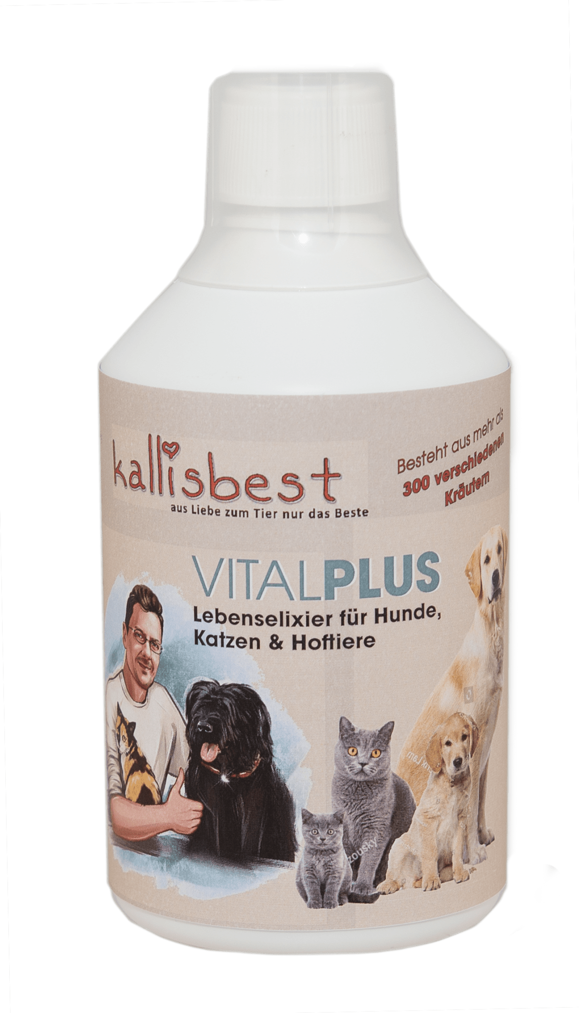 Vital Plus für Hunde, Katzen & Hoftiere DAUERHAFT GÜNSTIGER ALLE GRÖßEN! - Kallisbest