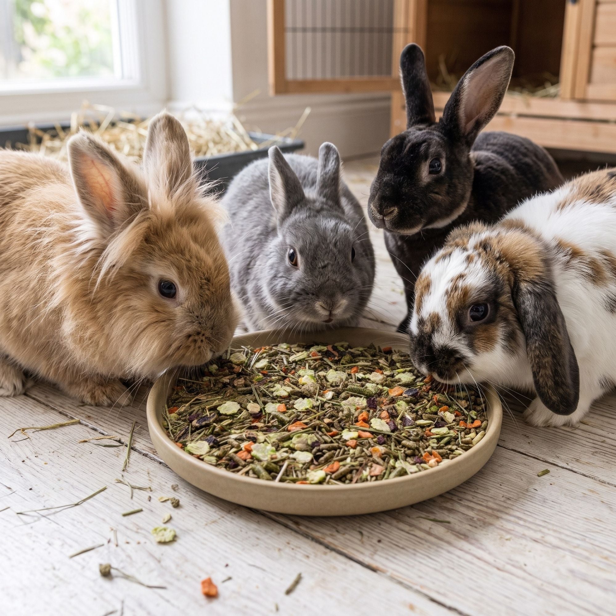 Kaninchenfutter getreidefrei – Kaninchen-Mix