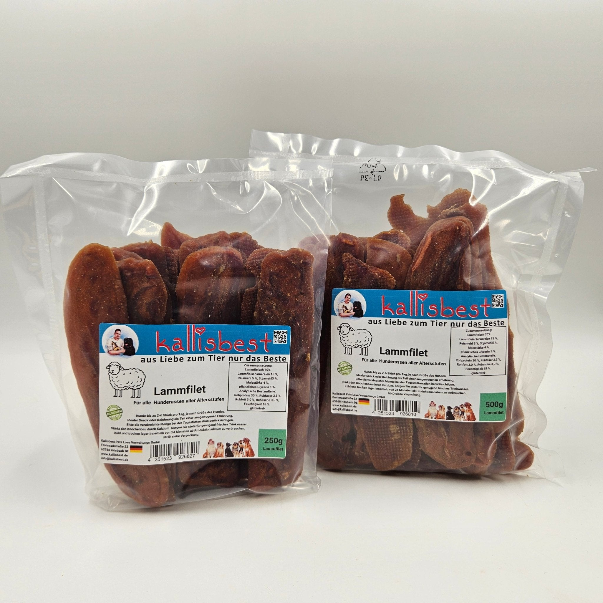 Lammfilet für alle Hunderassen aller Altersstufen - Kallisbest