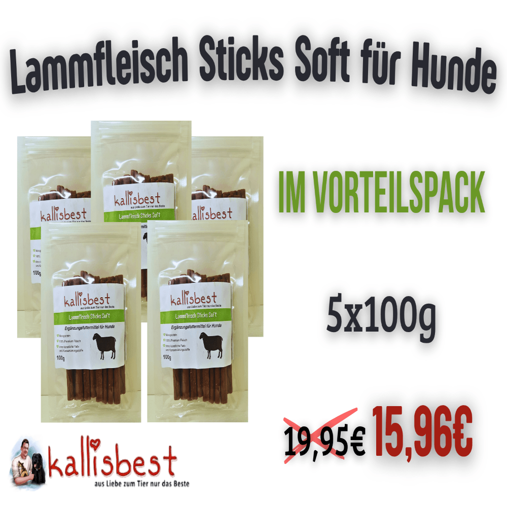Lamm Sticks Soft 100g - Kallisbest