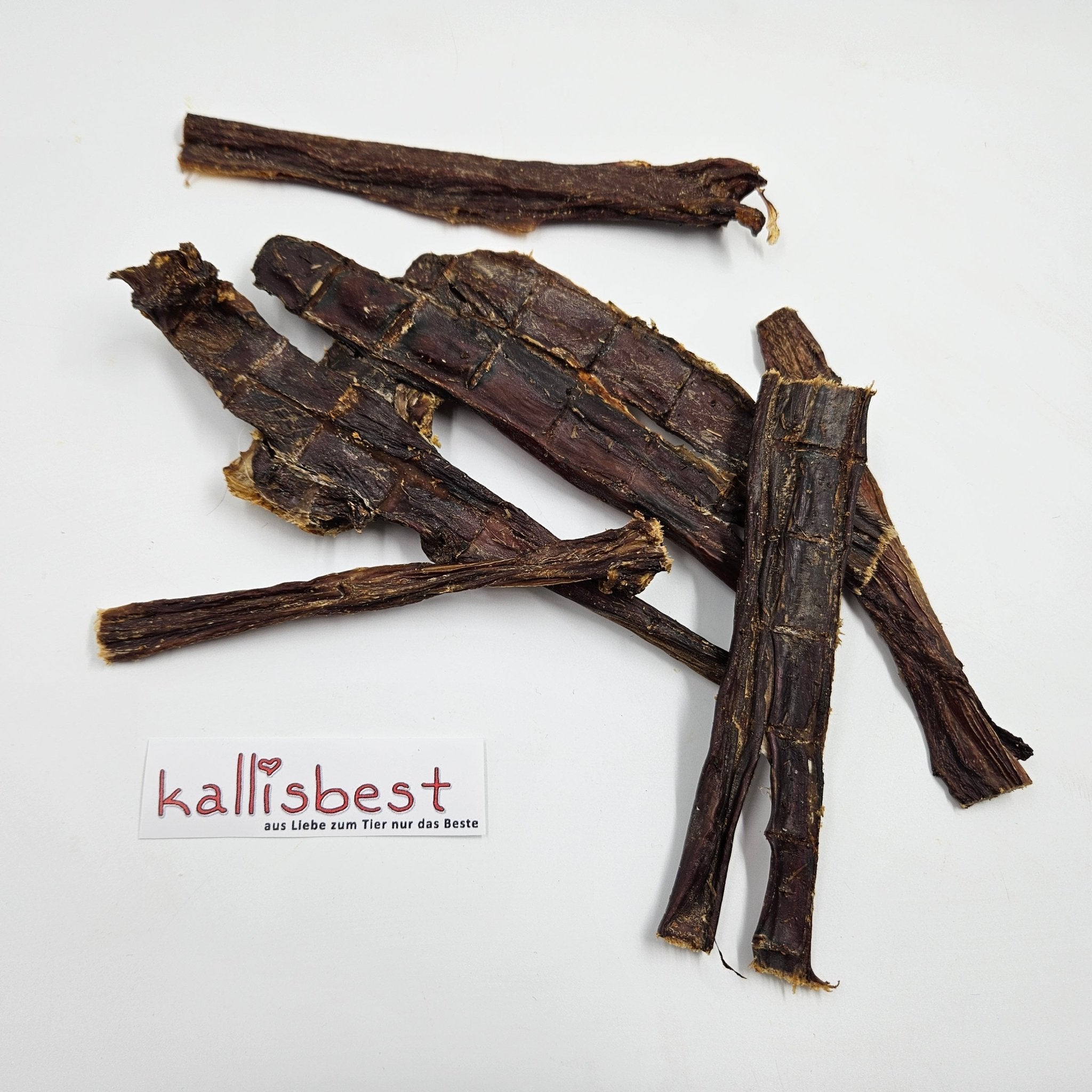 Pferde - Dörrfleisch ca. 15 cm Stücke schonend getrocknet im Ofen aus Deutschland - Kallisbest