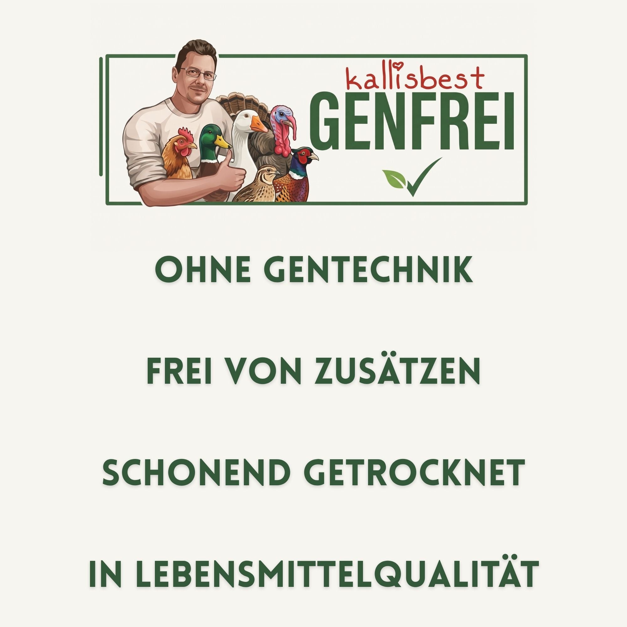 Pick-Pressling mit Kräuterkomplex für Gefügel – Ergänzungsfutter | Kallisbest