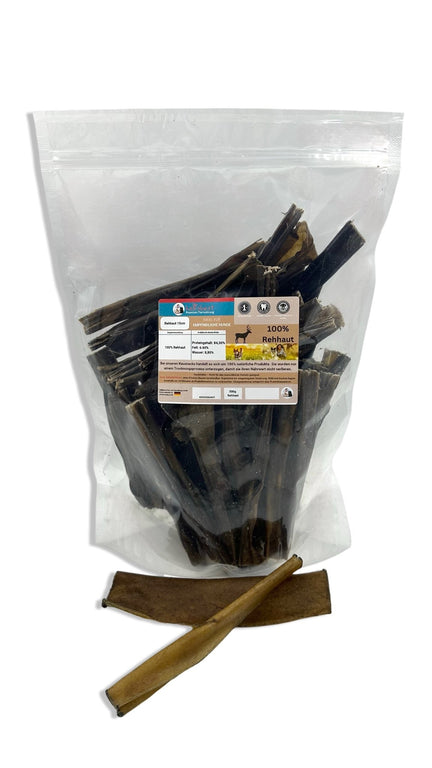 Rehhaut, 100% natürlich und schonend getrocknet in Deutschland. 15 cm Stücke - Kallisbest