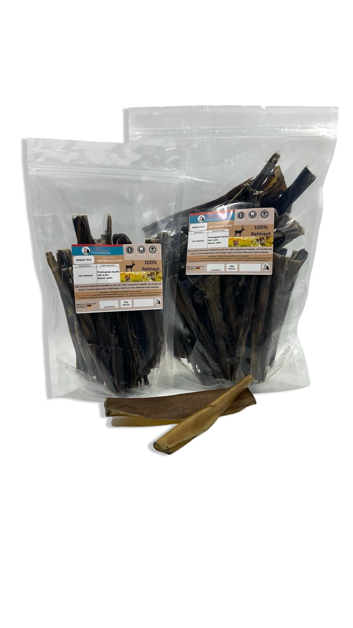 Rehhaut, 100% natürlich und schonend getrocknet in Deutschland. 15 cm Stücke - Kallisbest