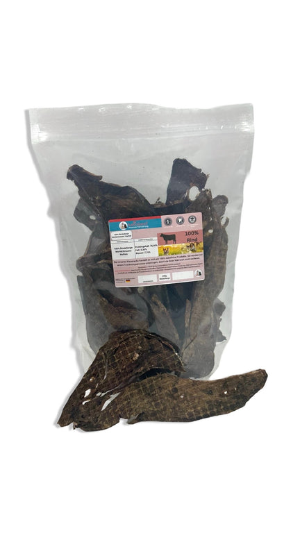 Rinderlunge Waffeln flach Kauartikel 100 % Rind, aus Deutschland - Kallisbest