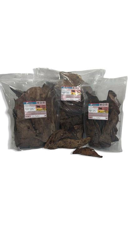 Rinderlunge Waffeln flach Kauartikel 100 % Rind, aus Deutschland - Kallisbest