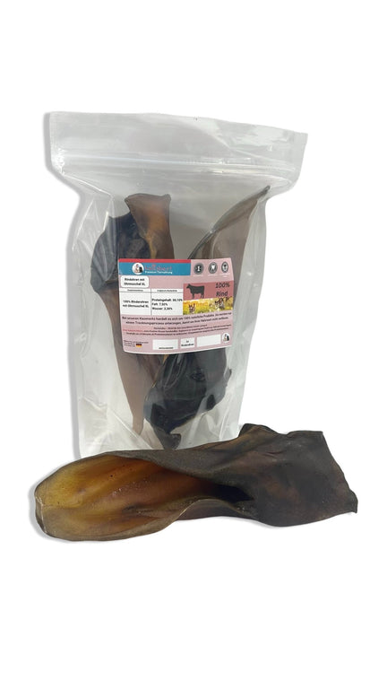 Rinderohren S - L - XL mit und ohne Fleischmuschel aus Deutschland - Kallisbest
