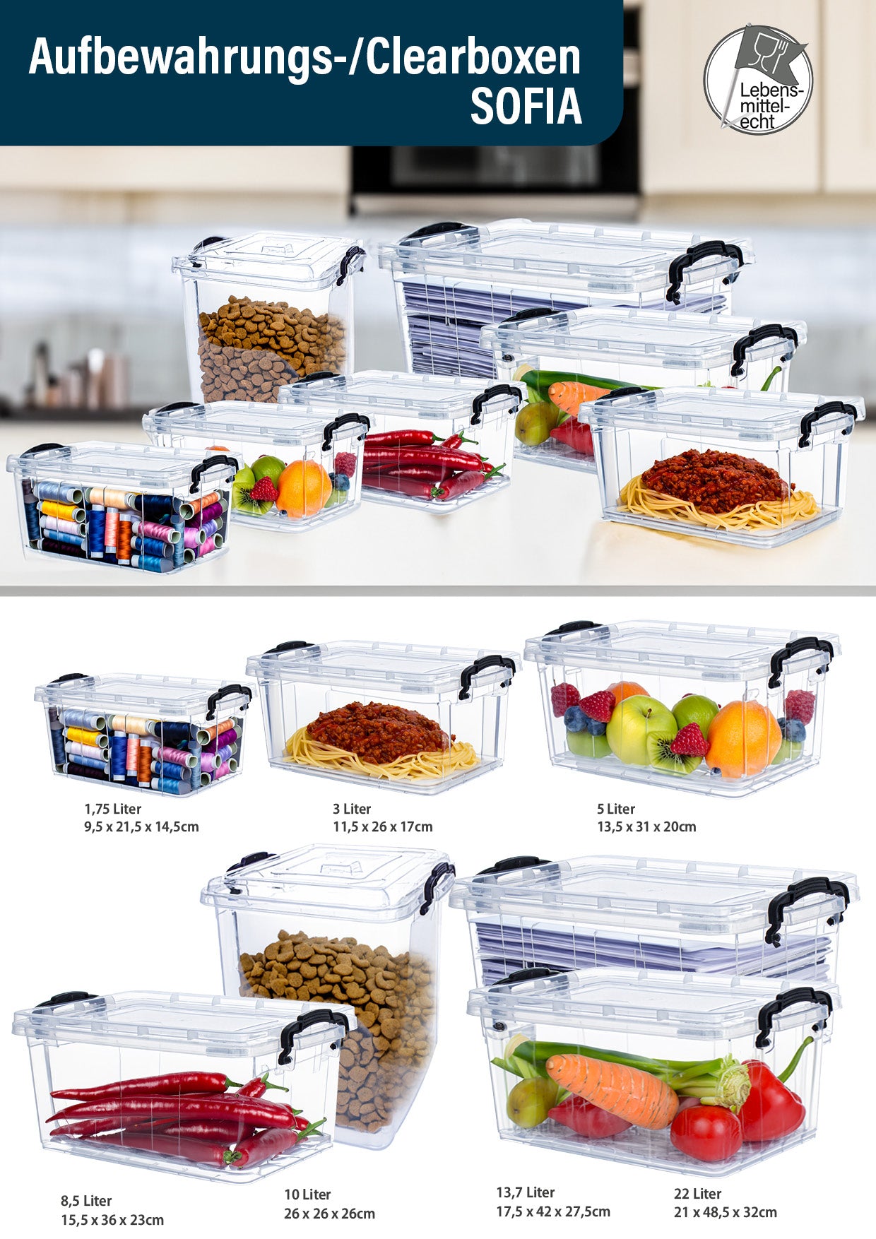 Aufbewahrungsboxen für Futter, Leckerli und vielem mehr! - Kallisbest