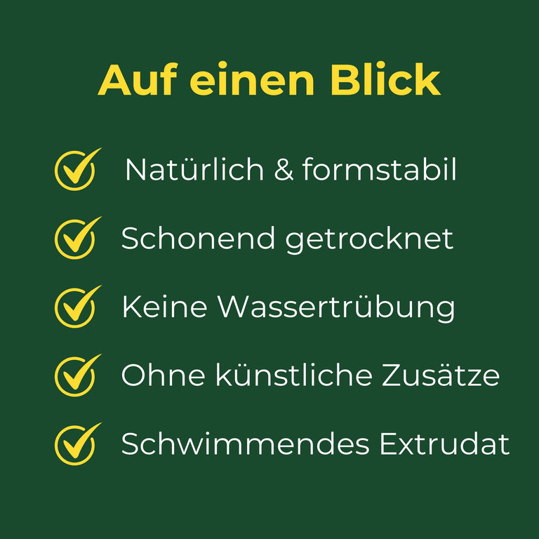 Schildkrötensticks + Insekten-Mix für Wasserschildkröten und Zierfische – Extra Gammarus