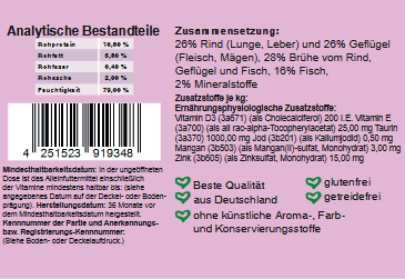 Rind & Geflügel mit Seefisch für Katzen - Kallisbest