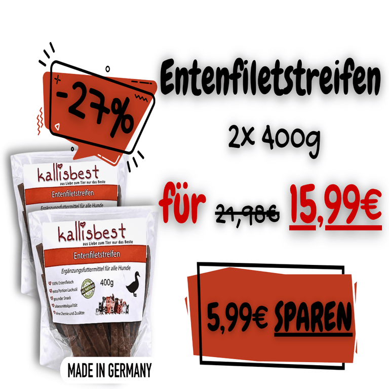 Entenfiletstreifen 400g Beutel - Kallisbest