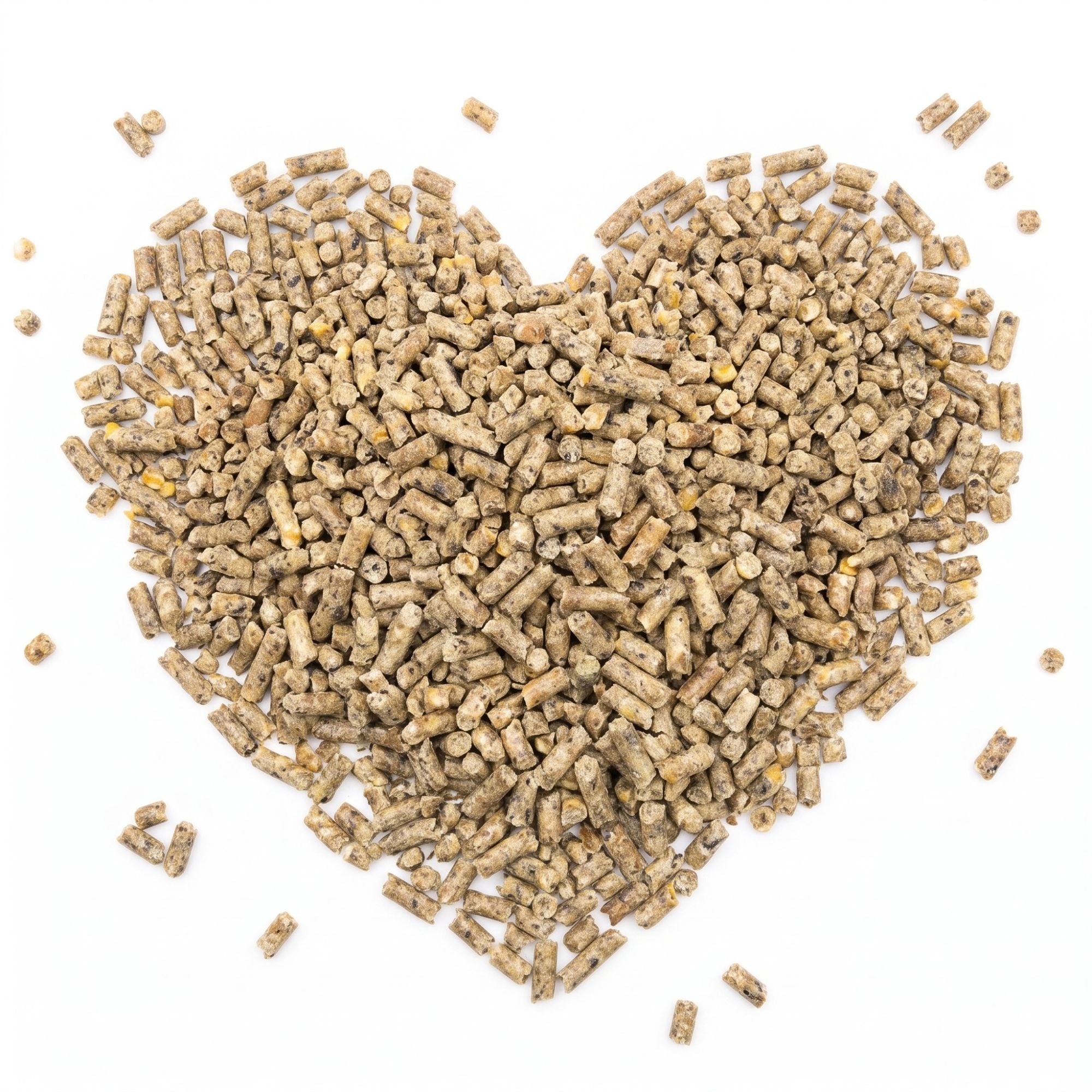 Kallisbest Feine Pellets mit Kräuterkomplex – 2,2 mm, Genfrei, für Ziergeflügel & Wachteln, 5 kg