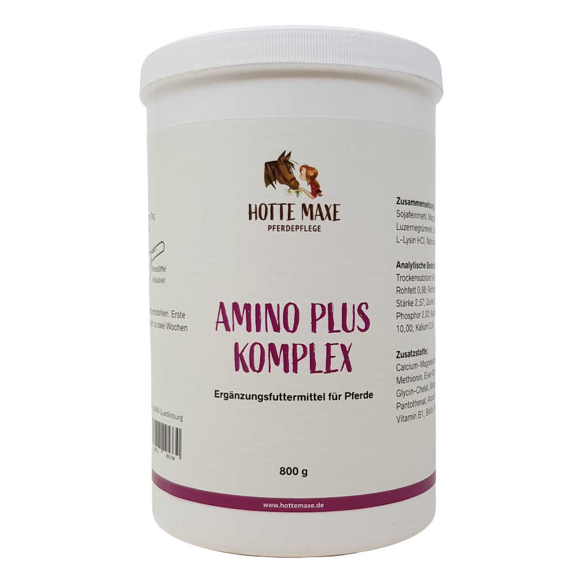 Hotte Maxe AminoPlus Komplex, 800g