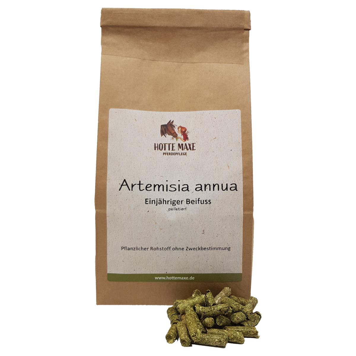 Hotte Maxe Einzelkräuter einjähriger Beifuss, pelletiert, Artemisia annua