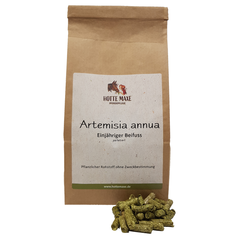 Hotte Maxe Einzelkräuter einjähriger Beifuss, pelletiert, Artemisia annua