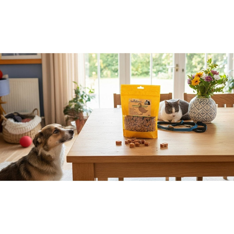 Cubes de viande de cabillaud au poulet 100g