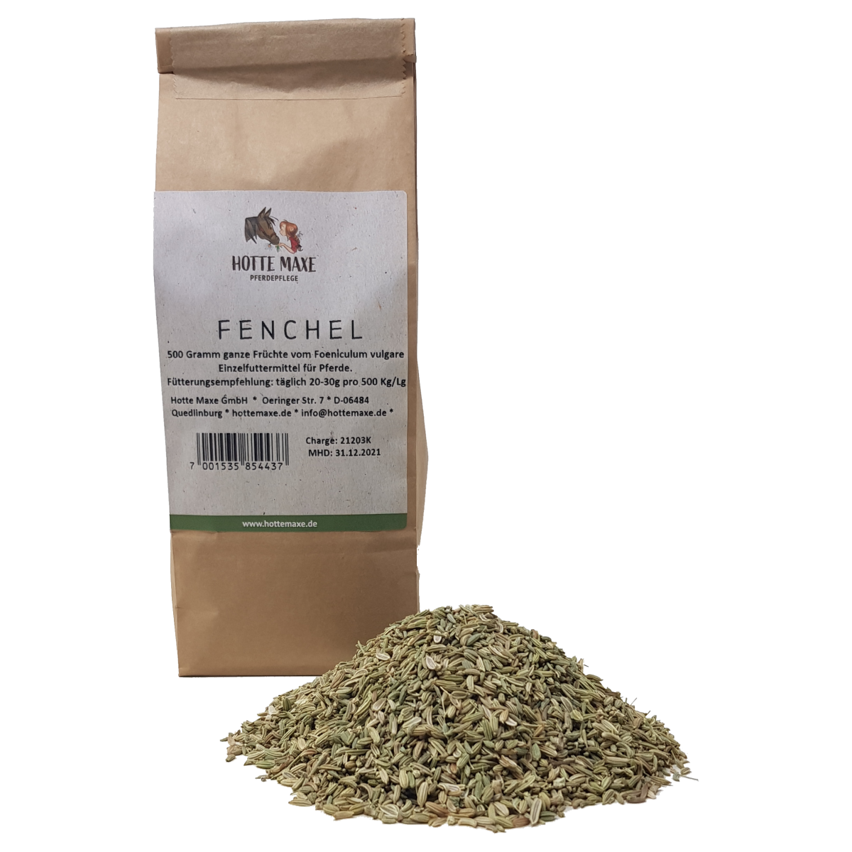 Hotte Maxe Einzelkräuter Fenchel, ganz
