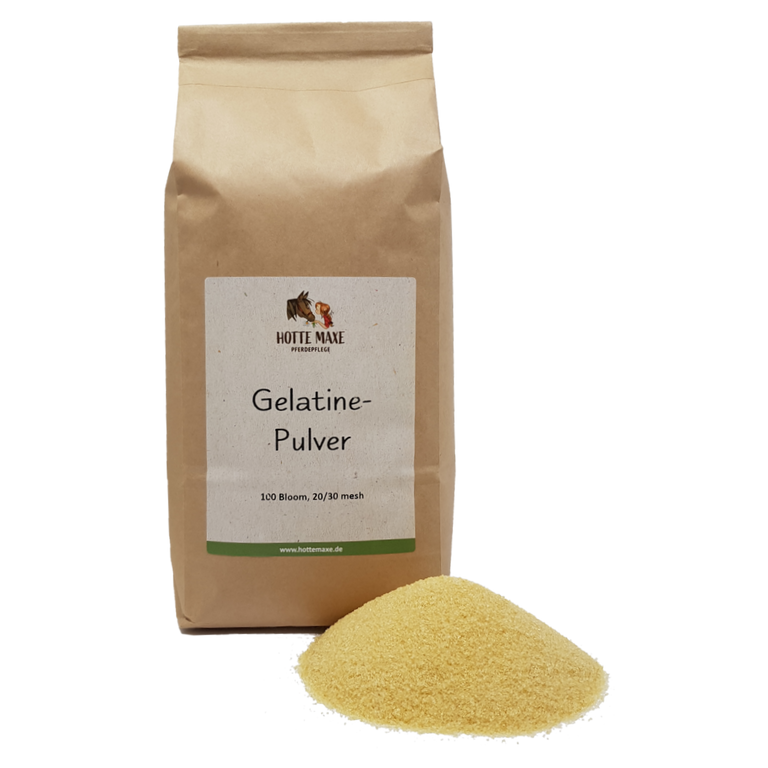 Hotte Maxe Gelatine-Pulver, 100 Bloom, 20/30 mesh