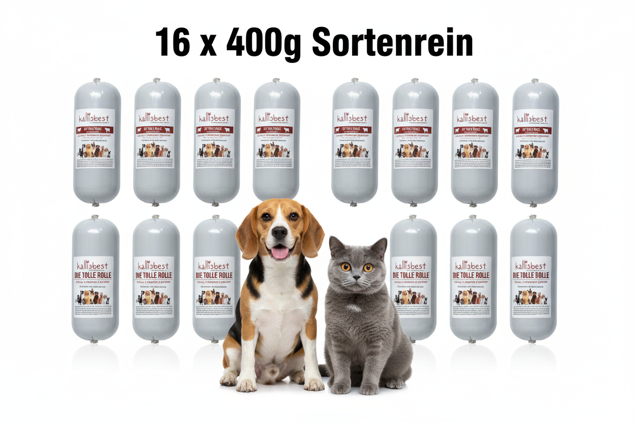 Die Tolle Rolle Rinderpansen pur – Nassfutter, BARF & Leckerli für Hunde | Kallisbest