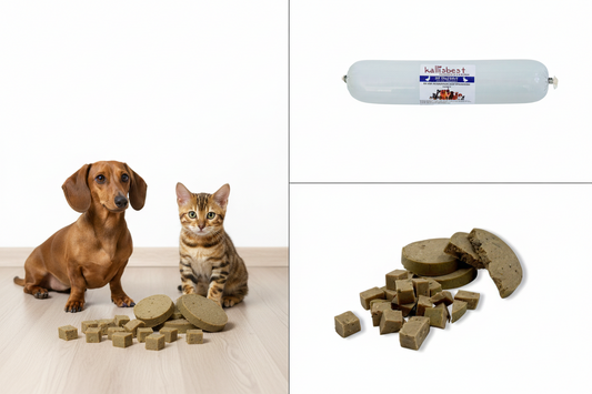 Die Tolle Rolle Ente pur – Nassfutter, BARF & Leckerli für Hunde | Kallisbest