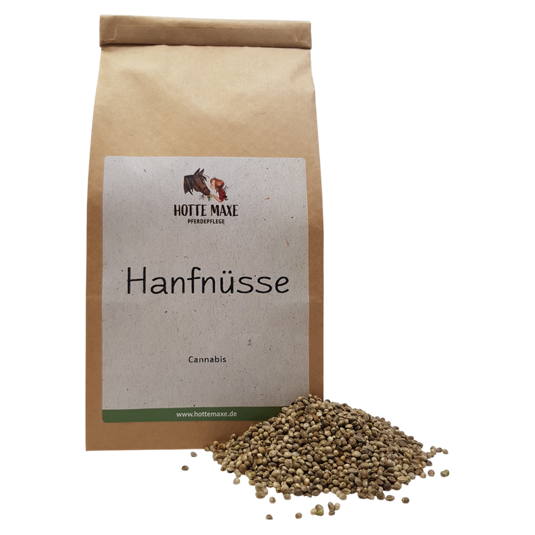 Hotte Maxe Einzelkräuter Hanfnüsse, natur