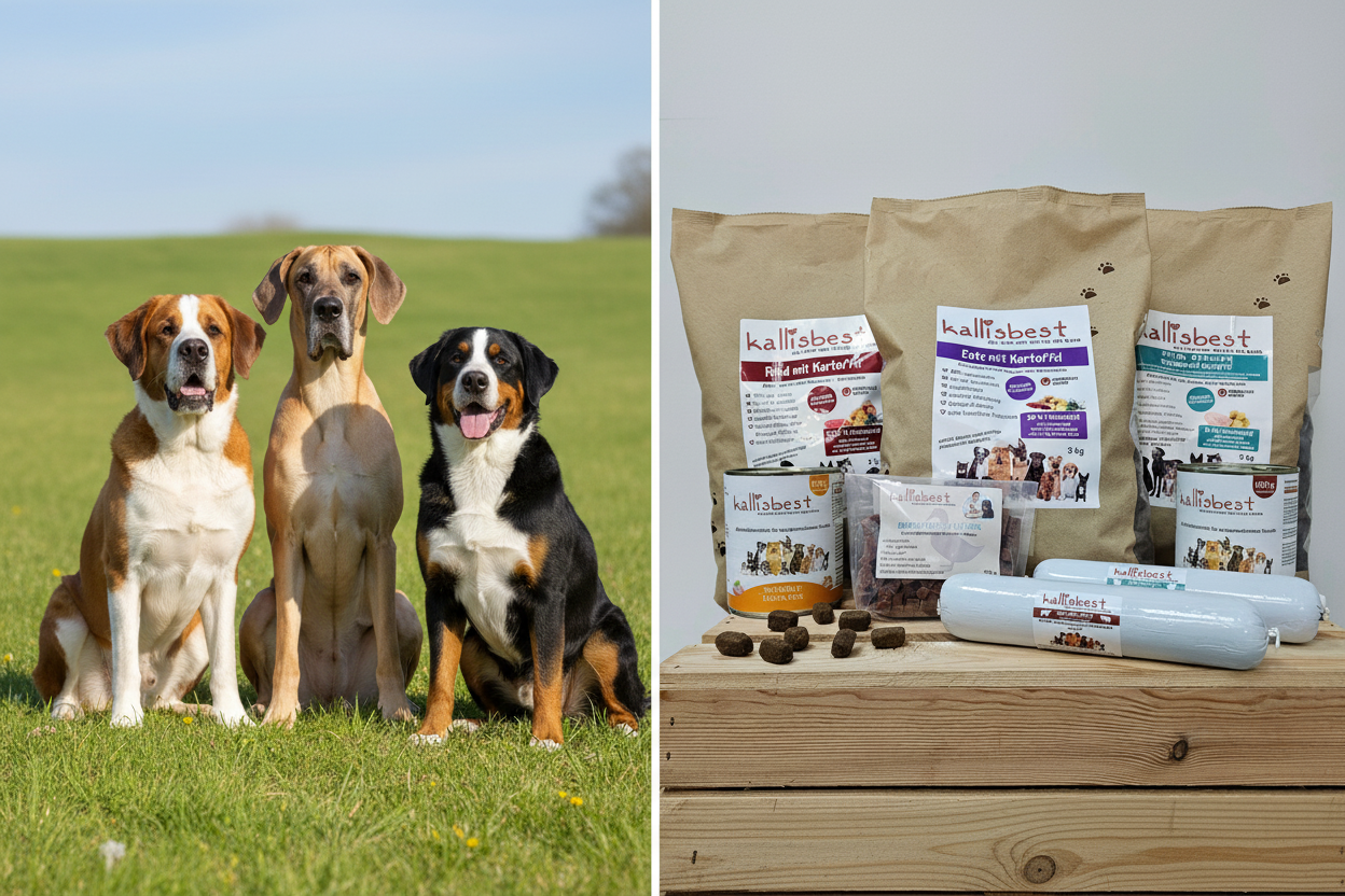 Abwechslung Paket Nr.2 getreidefrei große Kroketten – Bernhardiner, Deutsche Dogge und Berner Sennenhund