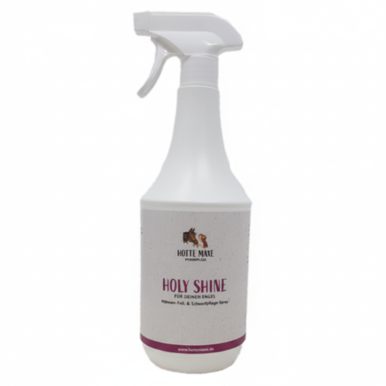 Hotte Maxe Holy Shine 1L Sprühflasche weißer Hintergrund